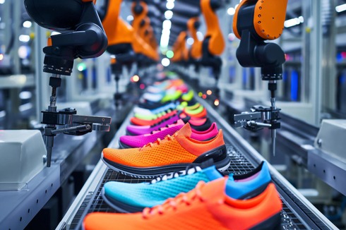 Manufacturing of footwear